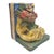 Early 20th Century Vintage Floral Chalk Ware Bookends, Baroque Style, Pair For Sale - Image 5 of 8