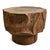Lychee Swirl Carved Side Table For Sale - Image 12 of 12