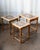 Brown Attributed to Henning Kjærnulf Danish Oak & Tile Nesting Tables for Edmund Pedersen, 1970s For Sale - Image 8 of 12
