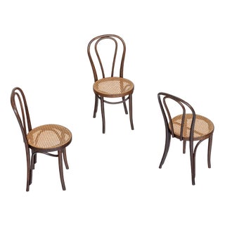 Vintage Chaplin Chairs from Thonet, 1960s, Set of 3 For Sale