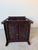 Vintage Palecek Faux Bamboo Carved and Rattan Two-Tier Side Table For Sale - Image 11 of 11