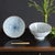 These Japanese blue and white sensuji lines serving bowls are a beautiful representation of Japanese culture and...