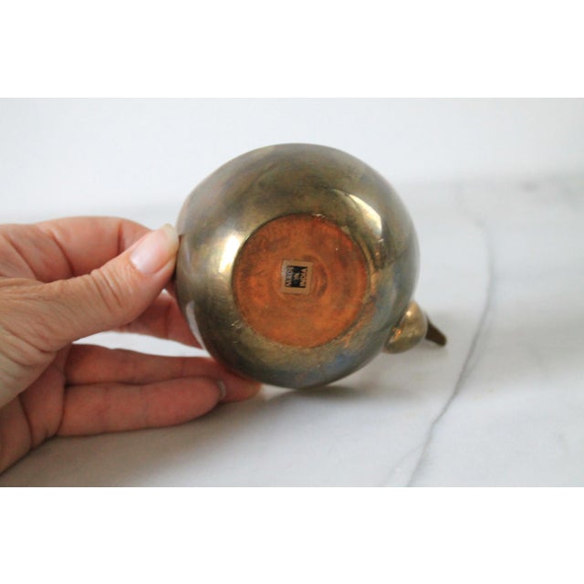 Vintage Brass Swan Dish For Sale - Image 9 of 10