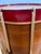Antique Drum End Table With Milk Glass Top For Sale - Image 4 of 12