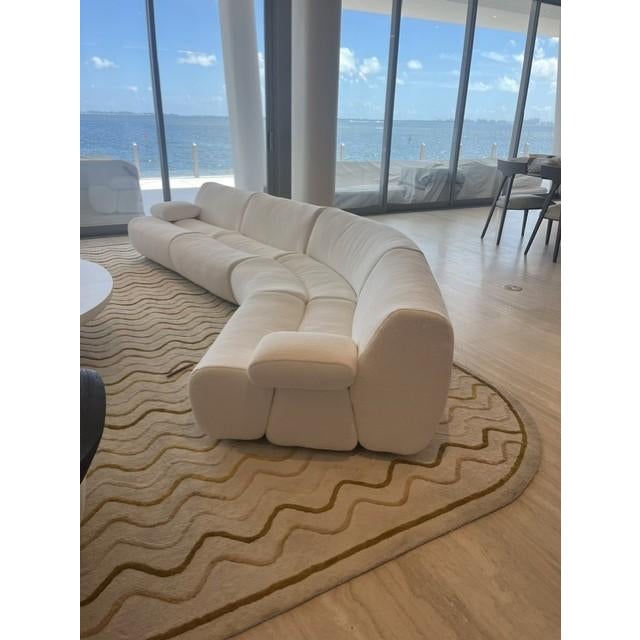 This sophisticated and sculptural Poliform Ernest sofa sadly doesn't work in the space where we intended to use it--our...