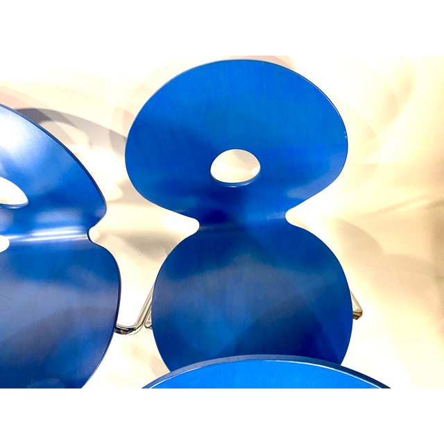 Pantoflex Cantilever Chairs by Verner Panton for VS, 1990s, Set of 6 For Sale - Image 13 of 18