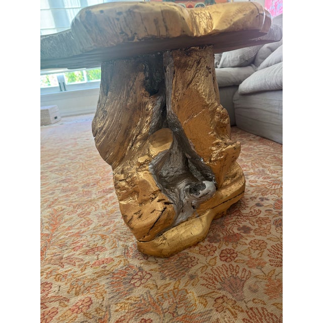 Teak Root Side Table by Made Goods For Sale In Los Angeles - Image 6 of 6
