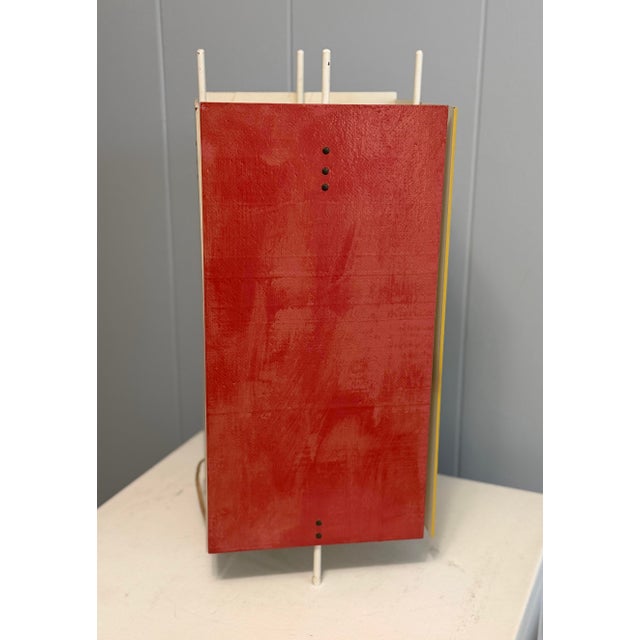 1950s 1951 Mid Century Modern Authentic Robert Gage for Heifetz "Good Design" Model T-6-G Table Lamp Rare Project For Sale - Image 5 of 18