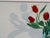 Sally Baker Red Tulips in Vase I/P Artwork, Signed For Sale - Image 9 of 12
