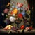 30' X 30' Collector Fine Art Print 'Still Life With Flowers and Fruits', Unframed For Sale