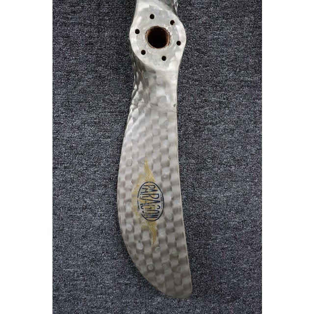 Pair of Paragon Stainless-Wrapped Propellers by Paragon, Baltimore For Sale In Philadelphia - Image 6 of 12