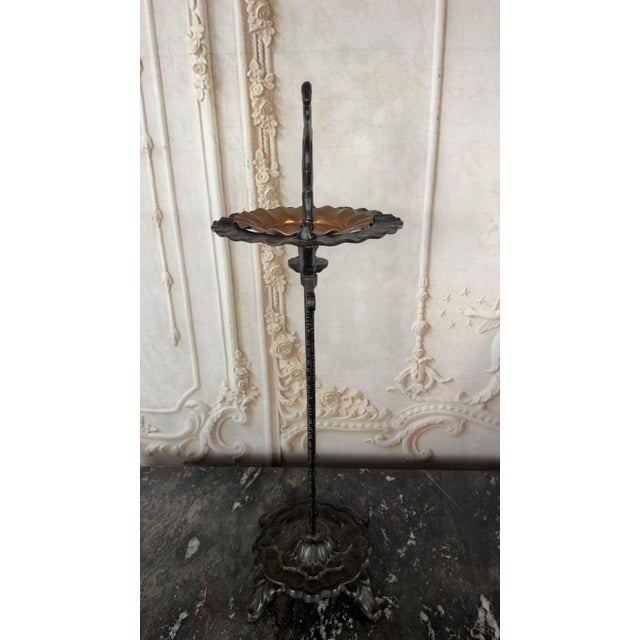French Art Deco Whippet Smoking Stand, Cast Iron, Circa 1925-1930 For Sale - Image 11 of 14