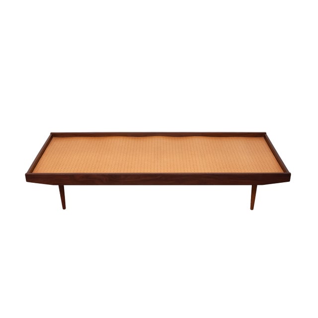 Mid-Century Modern Teak Daybed with Tapered Legs, 1950s For Sale - Image 6 of 11