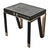 Art Deco "Stella" Piano Chair With Stainless Steel, Bronze and Woven Leather For Sale - Image 3 of 8
