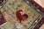 Vintage Zabihi Collection Chicken Rooster Turkish Square Rug - 2'10" x 2'10" For Sale - Image 4 of 6