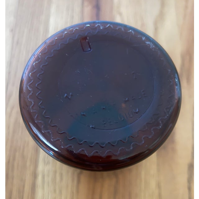 1960s Belgian Apothecary Jar With Lid For Sale - Image 5 of 7