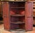 Wood 18th Century Italian Painted Corner Cabinet With Biblical Court Scene For Sale - Image 7 of 10
