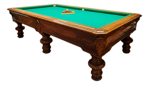 Vintage Pool Table by Milan Cristoforo Pirola, 1940s
