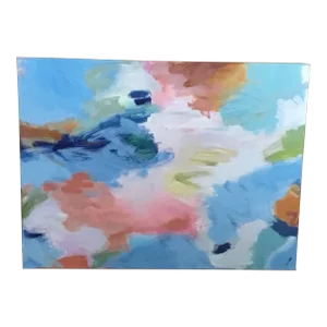 21st Century Abstract Expressionist Acrylic Painting