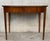20th Century Marquetry Console Table with Drawer and Tapered Legs For Sale - Image 10 of 18