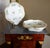 French Old 18th C. Paris Porcelain Dihl Et Guerhard Sprig Cornflower Shell Shape Serving Dishes 1790 - 1800 - A Pair For Sale - Image 3 of 15