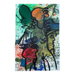 Original Peter Keil Painting - Junge Wilde Collection