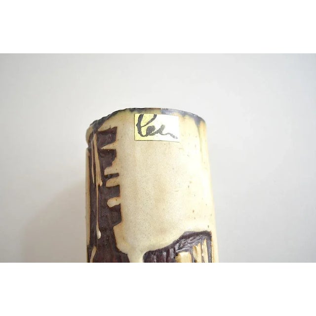 Ceramic Vase with Horse Motif from Atelier Schäffenacker Ulm, 1960s For Sale - Image 4 of 6