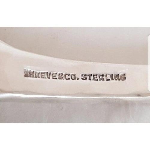 American Sterling Silver Berry and Fruit Serving Spoon from Shreve & Co. For Sale - Image 11 of 18
