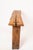 Brutalist Wood Console Table, 1970 For Sale - Image 12 of 15