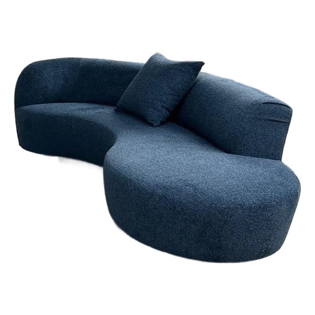 Kravet Design Modern Collection Claes Sofa With 1 Pillow For Sale