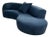 Kravet Design Modern Collection Claes Sofa With 1 Pillow For Sale