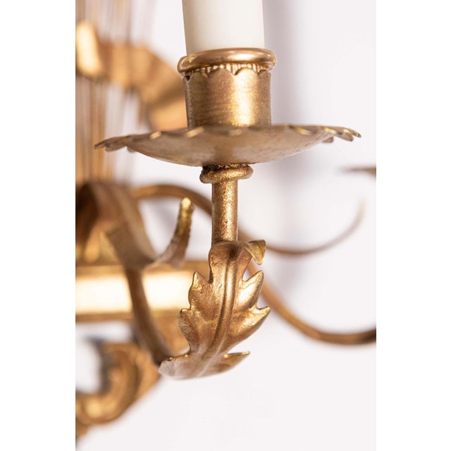 Mid 20th Century Pair of 20th Century French Sconces - Inspired By Coco Chanel For Sale - Image 5 of 8
