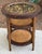 Rustic British Colonial Rattan Style 3 Tiered Round Side Table Attrib. To Maitland-Smith For Sale - Image 9 of 9