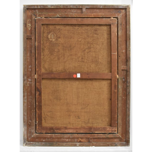 Peonies and Books, Oil on Canvas, 19th Century, Framed For Sale - Image 10 of 11