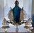 Rare & Original Art Deco Chandelier for your consideration. The chandelier measures approx. 19 inches tall and approx. 19...