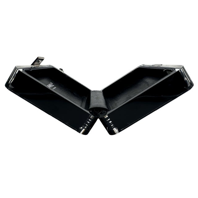 Chanel Limited Edition Minaudière Black Runway Lucite Wristlet Clutch Bag, 2005. For Sale - Image 6 of 12