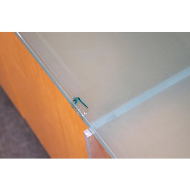 Mid-Century Modern Mid 20th Century Glass Top Cabinet For Sale - Image 3 of 12