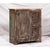 Brown Nightstand Made From Antique Indian Teakwood Architectural Elements For Sale - Image 8 of 8