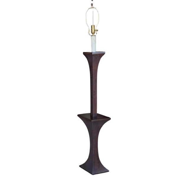 Modern Rose Tarlow Melrose House Modern Ebonized Floor Lamp For Sale - Image 3 of 5