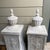 Vintage French Style Garden Plinths With Toppers - Set of 2 For Sale - Image 4 of 9