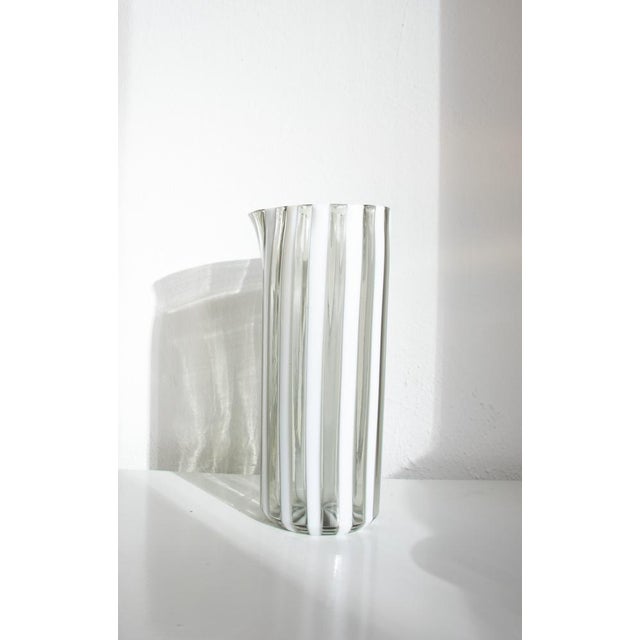 Modern Italian Murano Glasses and Pitcher by Mariana Iskra, 2004s, Set of 7 For Sale - Image 18 of 18