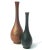 Japanese Mid-Century Patinated Vases- 2 - a Pair For Sale - Image 4 of 7