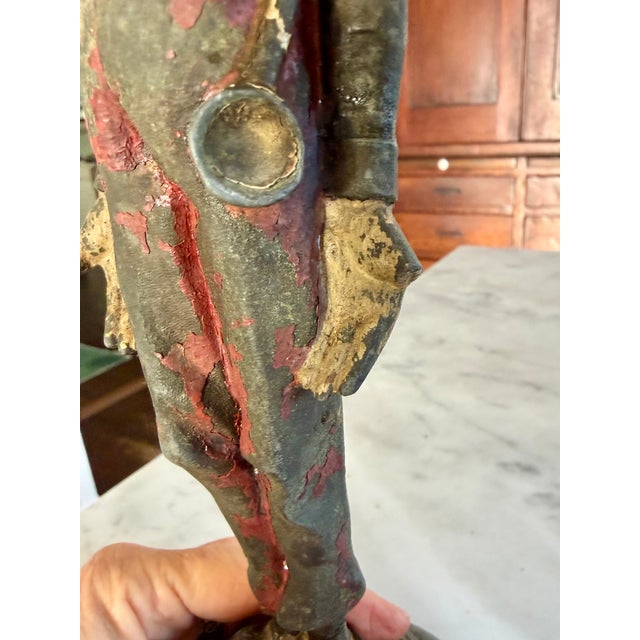 Pair of 19th Century French Figural Candle Holders For Sale - Image 11 of 18