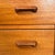 Wood C. 1960s Carl Aage Skov for Munch Mobelfabrik Teak Three Drawer Chests - A Pair For Sale - Image 7 of 15