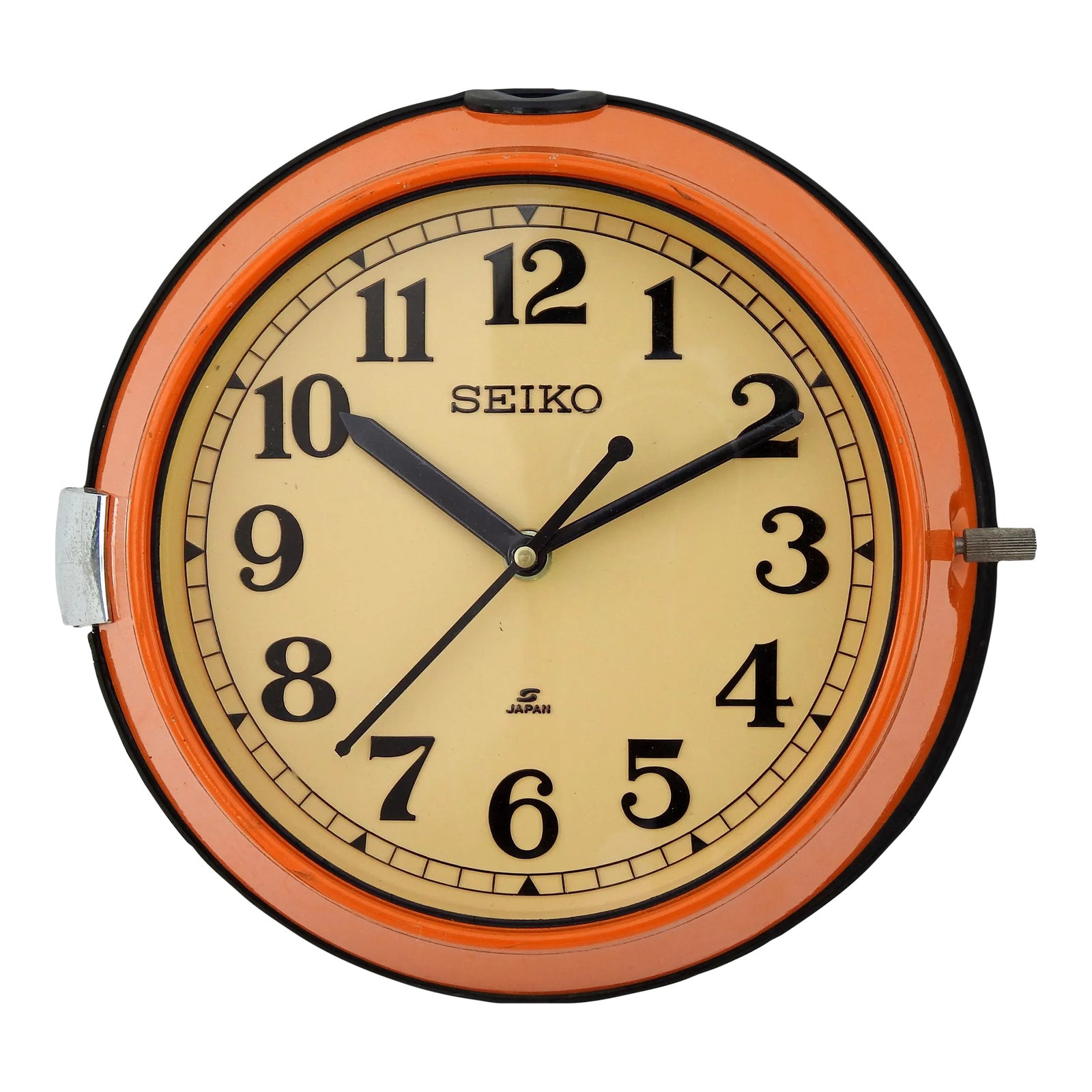 Maritime Ship's Wall Decor Clock Seiko Made in Japan Chairish