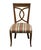 Traditional High End Vintage Solid Cherry Italian Neoclassical Revival Dining Side Chair For Sale - Image 3 of 9