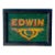 19th Century Hand Painted Folk Art Sign Fragment “Edwin” For Sale