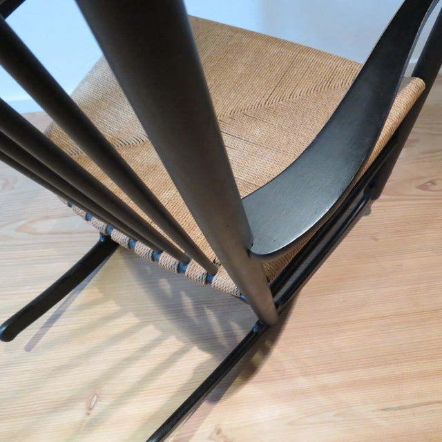 Vintage J16 Rocking Chair by Hans J. Wegner, 1963 For Sale - Image 14 of 16
