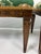 Green Classic Chippendale Style Benches With Schumacher Dog Toile Upholstery For Sale - Image 8 of 10