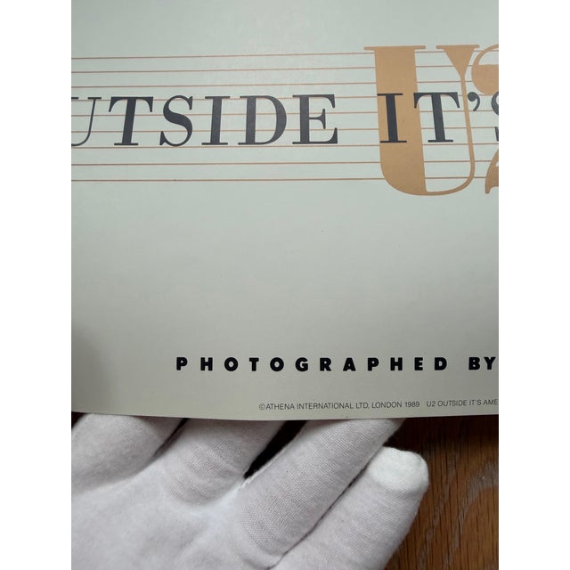 Anton Corbijn, U2 Outside It's America, Photographic Print For Sale - Image 4 of 9